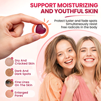 L-Glutathion Gummies Anti-Aging Stralende Huid Boost Immuniteit Versterkende Suikerarme Fruitige Snoepjes in Fles