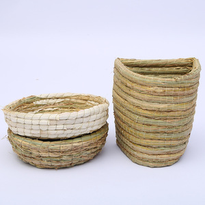 Casa para Mascotas Hecha a Mano con Hierba Marina, Tejida a Mano, Ecológica, Resistente al Agua, para Gatos y Animales Pequeños, con Diseño Personalizable - Product Image 5