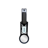 Coupe-ongles multifonctionnel anti-éclaboussures innovant avec loupe intégrée, adapté aux personnes âgées, au design créatif