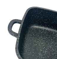 Ensemble de casseroles et poêles en aluminium moulé sous pression, prix d'usine en gros, ustensiles de cuisine, poêles antiadhésives disponibles