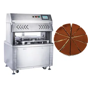 Máquina automática de eliminación de chips, soplado y calefacción para pastel de hielo, utilizado para cortar pan de nailon