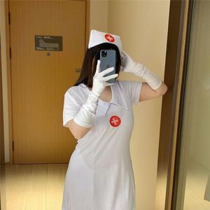 Sous-vêtements sexy grande taille pour femmes, taille plus, robe de sorcière de l'Halloween, <span class=keywords><strong>anime</strong></span>, infirmière - Product Image 4