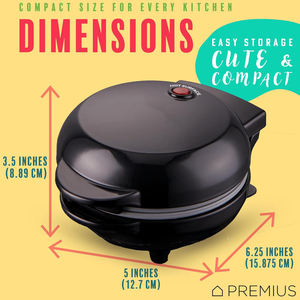 Machine à gaufres Pancerka 2025 pour enfants, crêpes, paninis, petit-déjeuner, déjeuner, collation, mini gaufrier en stock aux États-Unis - Product Image 5