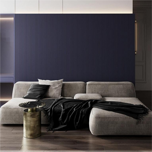 Revêtement mural intérieur de bonne qualité Décoration murale Panneaux composites en bois et plastique WPC Panneau mural cannelé <span class=keywords><strong>pour</strong></span> la décoration - Product Image 6