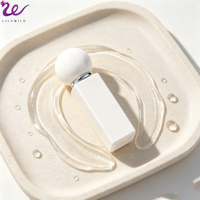 Huile solaire pour les lèvres SPF 50+ imperméable, protection UV, brillance intense, logo personnalisé, flacon blanc premium, marque privée professionnelle