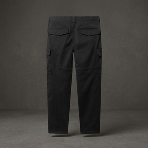 Pantalones Cargo Negros para Hombre, Corte Recto, Pantalones de Trabajo con Múltiples Bolsillos, Transpirables, de Secado Rápido, Ropa Casual para Exteriores - Product Image 2