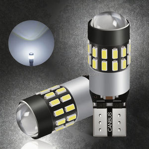 หัวเผาป้ายทะเบียนรถยนต์12V 3014 30smd W5W ไม่มีขั้วหลอดไฟ LED T10ไม่มีข้อผิดพลาดโรงงานใหม่ - Product Image 4