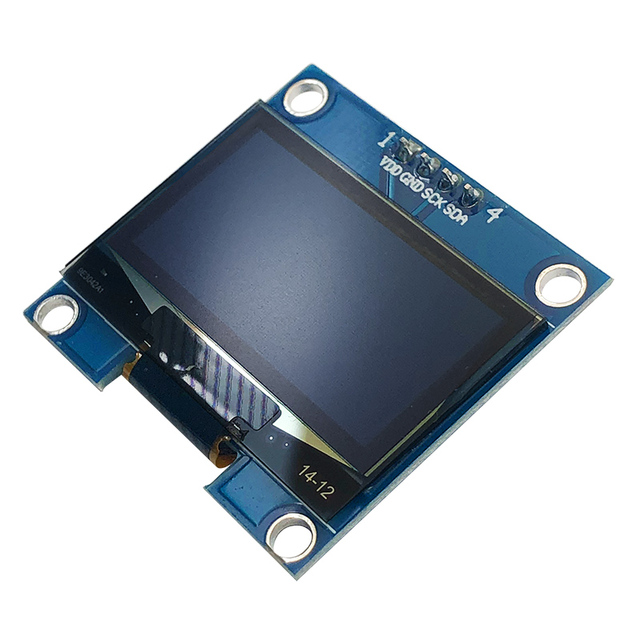 4PIN 1.3 Inch IIC I2C SPI OLED Module Display Board 128x64 SH1106 White / Blue oled Screen Compatible for Arduino Raspberry PI