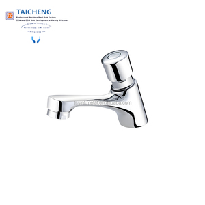 Robinet Moderne Sans Contact à Poignée Unique en Laiton avec Valve en Céramique K-400P pour Lavabos Commerciaux - Product Image 4