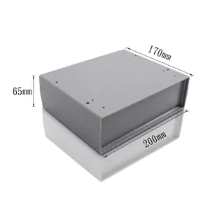 Combinación de escritorio Chasis de plástico ABS Caja de proyecto Fabricante Cajas de instrumentos electrónicos industriales personalizadas