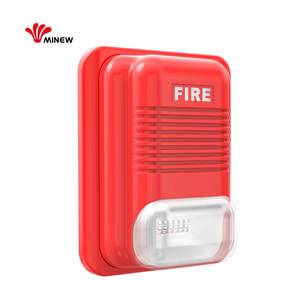 Allarme Sonoro e Visivo Minew LoRaWAN, Luci di Emergenza Wireless IoT, Sirena di Allarme Potente per Sistemi di Monitoraggio Interni - Product Image 1