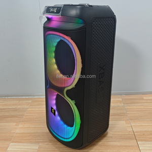 Karaoke <span class=keywords><strong>Parlante</strong></span> Speaker Party <span class=keywords><strong>Boombox</strong></span> con caja de altavoz, control remoto de micrófono inalámbrico y enchufe 2837 - Product Image 5