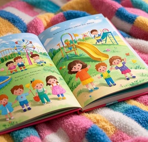 <b>printing</b> <b>service</b> custom color story books for kids - Product Image 5