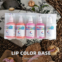 Nouveaux pigments liquides cosmétiques huileux populaires, hautement concentrés pour gloss à lèvres, vente en gros et rouge à lèvres brillant