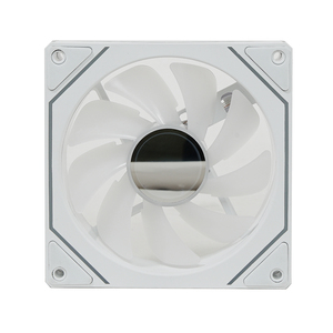 Ventilateur de boîtier PC 120 mm ARGB, <span class=keywords><strong>refroidisseur</strong></span> silencieux avec dissipateur thermique en cuivre, roulement fluide, design miroir infini, 1200 tr/min - Product Image 2