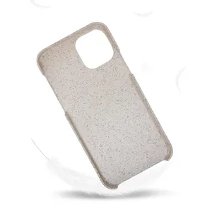 Material primário da planta natural em massa, caso do telefone celular, reciclado, subolmação, degradável, caso do telefone para iphone