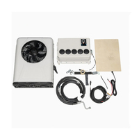 Semi-Camion Split AC Auto Parking Climatiseur 1800-2100W DC12V/24V Compresseur Scroll pour RV Camion Unité De Refroidissement Rapide Sinmanta