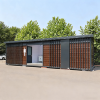 Toilettes mobiles modulaires Bloc de toilettes Conteneur préfabriqué Salle de douche Toilette écologique et écologique sans eau