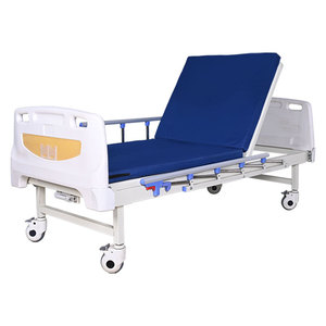 Single/double rocking nursing bed, medical bed, hospital bed, backrest lift, leg lift, home use, adjustable guardrail mattress - Product Image 1