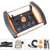 Robot de extinción de incendios con cinturón de agua, control remoto, parada de emergencia y baterías duales, ¡gran oferta!