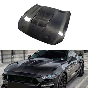 Capot moteur avant en fibre de carbone style GT500, état neuf, pour Ford <span class=keywords><strong>Mustang</strong></span> <span class=keywords><strong>GT</strong></span> EcoBoost S550.2 2018-2023 - Product Image 2