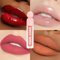 Tubes de gloss à lèvres personnalisés, gloss à lèvres et rouge à lèvres mat, maquillage pour les lèvres, gloss à lèvres repulpant et hydratant, gloss à lèvres en gros, gloss à lèvres personnalisés