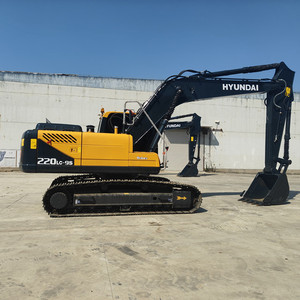 Excavateurs d'occasion HYUNDAI 220-9S Pelles sur chenilles d'occasion HYUNDAI 220-9S en bon état Pelles sur chenilles originales de 20 tonnes en stock - Product Image 2
