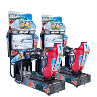 Máquina de Juegos Arcade Sunmo con Simulador de Carreras de 32 Pulgadas, Máquina de Juegos Operada con Monedas, Equipo de Juegos de Carreras de Autos para Centros Comerciales en México