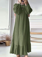 Nouvelle Abaya de Luxe Saoudienne pour Femmes, Robe Musulmane, Abaya Casual Fermée, Dernière Mode Abaya, Design Abaya Dubaï