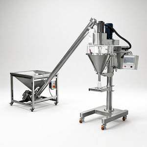 Machine de remplissage et de pesage intelligente en verre pour poivre, farine, café, épices, boissons, sucre, sel, céréales, avec PLC, précision industrielle, 1kg, 2kg, <span class=keywords><strong>prix</strong></span> de gros - Product Image 1