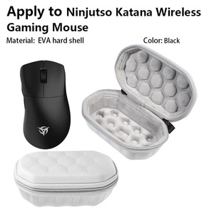 Étui de transport pour souris de jeu sans fil Ninjutso <span class=keywords><strong>OOX</strong></span> Katana, coque rigide portable résistante aux chocs - Product Image 6