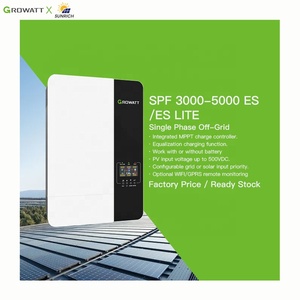 Growatt <span class=keywords><strong>SPF5000</strong></span> 5kw 6kw Growatt onduleur hybride 6kw onduleur solaire hybride onduleur solaire domestique - Product Image 4