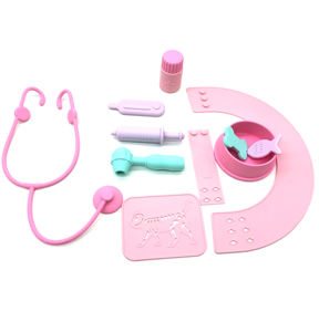 पशुचिकित्सा किट नाटक डॉक्टर के रोल प्ले में स्टेथोस्कोप खिलौना सिलिकॉन वेट बच्चों के लिए स्टेथोस्कोप खिलौना सिलिकॉन वेट - Product Image 1