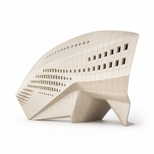 Système de bardage extérieur pour façade courbée, panneau vitré architectural, revêtement de bâtiment pour projets commerciaux - Product Image 1