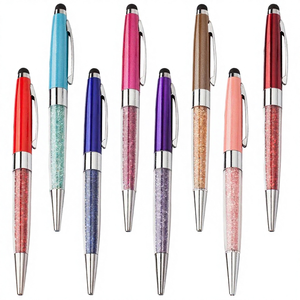 Promosyon Yüzen Renkli Kristal Elmas Dokunmatik Kalem Özelleştirilmiş Logolu Metal Dokunmatik Kalem Spor Moda Hediyeleri - Product Image 6