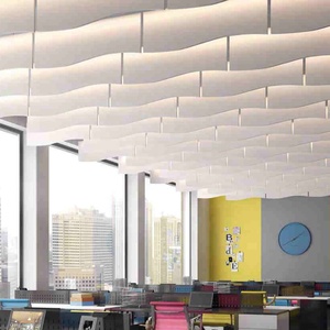 Plafond de qualité Panelshigh avec accessoires cachés <span class=keywords><strong>Insert</strong></span> <span class=keywords><strong>suspendu</strong></span> insonorisé pour panneau de plafond linéaire de salle de réunion de bureau - Product Image 3