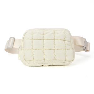 2025彩色女腰带横身腰包腰带运动锻炼跑步包狗屁股尼龙屁股包尼龙河豚腰包 - Product Image 4