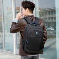 Sac à dos multifonctionnel de grande capacité, tendance et décontracté, imperméable, pour les voyages d'affaires, avec logo personnalisé, pour ordinateur portable