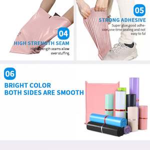 Bolsa de Correo Compostable de Moda, Bolsa de Envío de Plástico Biodegradable HDPE/LDPE con Logotipo Personalizado - Product Image 6