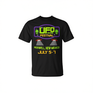 Camiseta del Festival Ufo 2019 de Roswell, Nuevo México, camiseta del evento de conspiración alienígena - Product Image 2