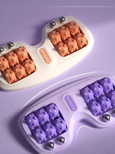 Nouveau Design Thérapie Magnétique Yoga Fitness Formation Relaxation Musculaire Point D'acupression Relax Plantaire Pied Masseur Outil Rouleau - Product Image 3