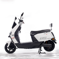 Moped électrique 72V, moteur à 30 aimants, autonomie de 60 km, charge utile de 260 kg, freins à disque doubles, cadre en acier à haute teneur en carbone, phare LED, Fengshen.