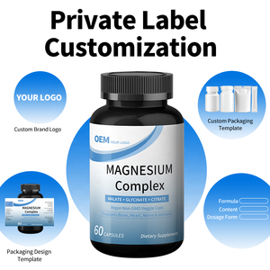 Cápsulas de Complejo de Magnesio de Alta Calidad de Marca Privada OEM con MOQ Bajo para Pruebas de Mercado y Propietarios de Nuevas Marcas - Product Image 6