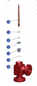 Регулируемый дроссельный клапан API6A H2 - Product Image 4