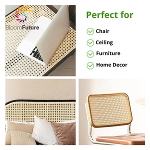 Tissage en sergé, noyau en rotin, rotin naturel d'Indonésie, matière première en rotin, tissage en cannage, rouleau pour meubles, décoration intérieure - Product Image 4
