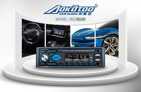 1 Din Universel pour Autoradio Aux-in Transmetteur FM SD Écran LCD Lecteur MP3 Connexion USB Chargeur de voiture