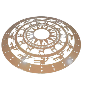 Paneles de Acero y Rejillas Metálicas Cortadas con Láser CNC, Trabajo Metálico Decorativo Intrincado con Acabado Cepillado, Proveedor de Vietnam - Product Image 5