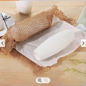 Автоматическая машина для обертывания сотовой бумаги, регулируемая скорость, сотовая Крафтовая бумага, биоразлагаемая сотовая упаковка - Product Image 6