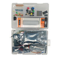 Kit de Iniciación Avanzado para Arduino con LCD1602, Módulo IIC, Kit de Aprendizaje Electrónico para Programación, Robótica, Hogar Inteligente