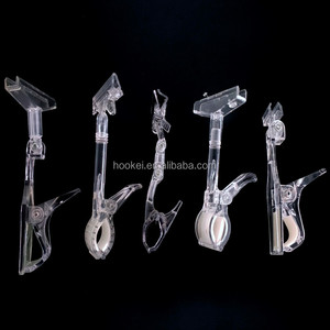 Clips de présentation en plastique transparent pour étiquettes POP, supports de bandes de prix, supports de signalisation pour les grands magasins et la vente au détail - Product Image 5